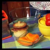 Салат из тыквы, руколы, помидор. Вкуснятина 06